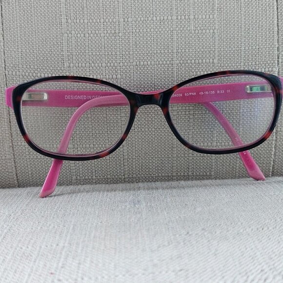 Humphrey's Women Glasses Frame 50/PNK B:33 49[]16 135 Pink Eyeglasses Frame - Picture 3 of 11